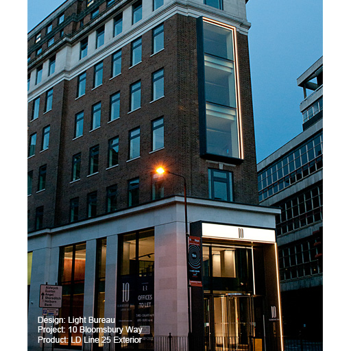 10 Bloomsbury Way, London Lightgraphix Creative Lighting Solutions